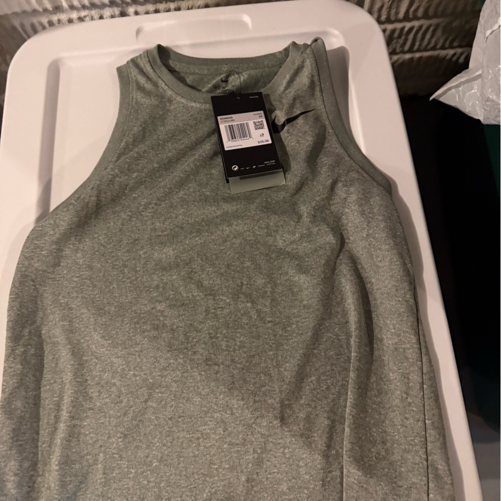 Nike Gray Heather Tank Top